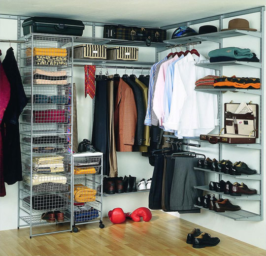 Наполнение гардероба - варианты систем хранения одежды и вещей